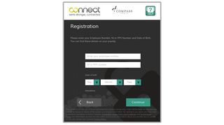 Connect Portal - Registration - Compass Connect