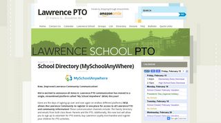 School Directory (MySchoolAnyWhere) | Lawrence PTO
