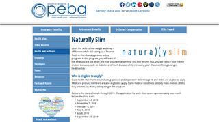 S.C. PEBA | Naturally Slim