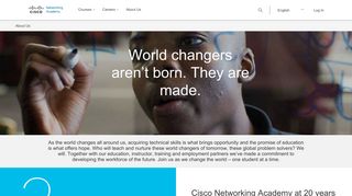 For 20 Years Cisco Networking Academy Has Trained The World's IT ...