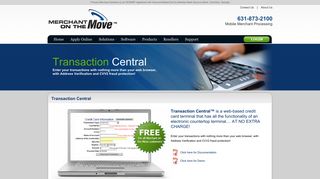 transaction central support