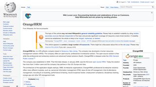 OrangeHRM - Wikipedia