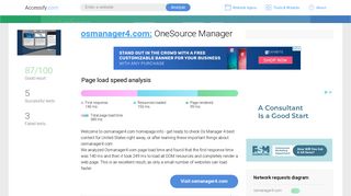 Access osmanager4.com. OneSource Manager