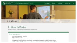 Printing – Housing & Dining Services - Colorado State Housing and ...