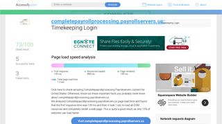 Access completepayrollprocessing.payrollservers.us. Timekeeping ...