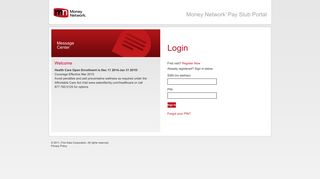 Money Network - Pay Stub Portal