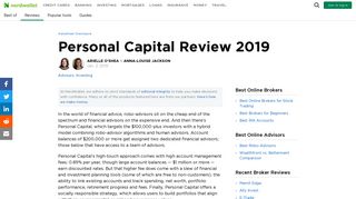 Personal Capital Review 2019 - NerdWallet