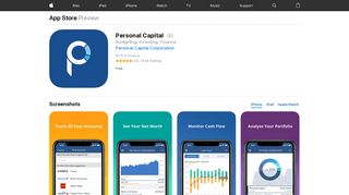 Personal Capital on the App Store - iTunes - Apple
