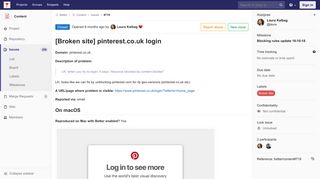 [Broken site] pinterest.co.uk login (#719) · Issues · Better / Content ...