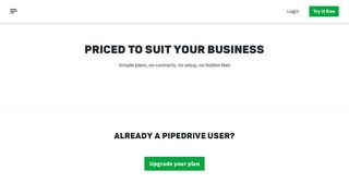 Pricing | Pipedrive