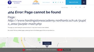Purple Mash - Hardingstone Academy