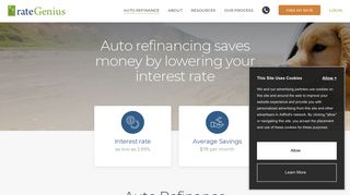 Auto Loan Refinancing | Lower Your Interest Rate - rateGenius