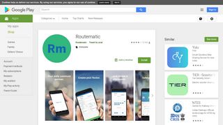 Routematic - Apps on Google Play