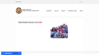 RUSD Course Catalog - Arlington High School