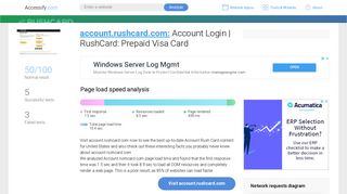 Access account.rushcard.com. Account Login | RushCard: Prepaid ...