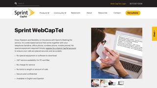 Sprint CapTel | WebCapTel Online Phone Caption Service | Sprint ...