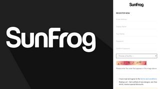 Sign Up - SunFrog Sellers