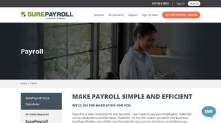 Payroll Built for Small Business - SurePayroll