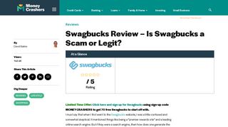 Swag bucks Review - Is Swagbucks a Scam or Legit?