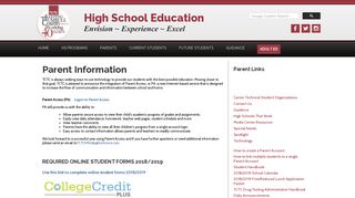 Parents - Trumbull Career & Technical Center