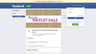 Shaunacey's Thirty-One Gifts Outlet Sale Event - Facebook
