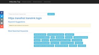 Https transfirst translink login Search - InfoLinks.Top