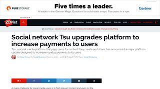 Social network Tsu upgrades platform to increase payments to users ...