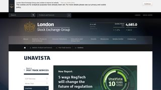 UnaVista | London Stock Exchange Group