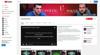 UpswingPoker - YouTube