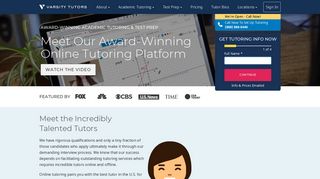 Online Tutoring - Varsity Tutors
