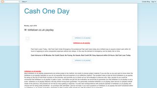 !#: txt4aloan.co.uk payday - Cash One Day