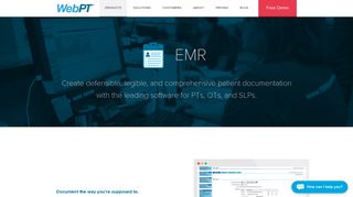 Physical Therapy EMR | WebPT