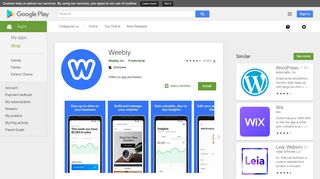 Weebly - Apps on Google Play