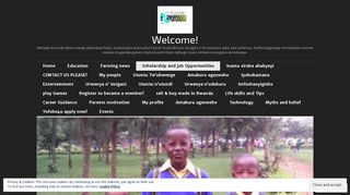 Scholarship and job Opportunities – Welcome! - YOFOBE4U Rwanda
