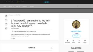 [ Answered ] I am unable to log in in huawei beta fut app on oreo ...