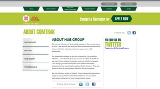 HUB Group - Comtrak