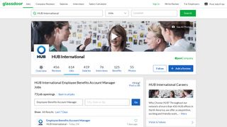 HUB International Employee Benefits Account Manager Jobs ...
