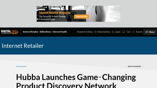 Hubba Launches Game-Changing Product Discovery Network