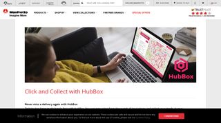 Click and Collect with HubBox - Manfrotto