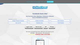 HublaaLikes - Auto Likes, Reactions, Comments, Followers for free!