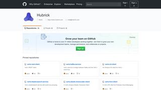 Hubrick · GitHub