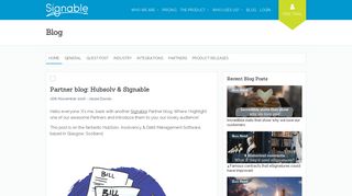 Partner Blog: Hubsolv & Signable | Brought to you by Nick Elston