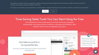 Free Sales Software for Businesses of Any Size | HubSpot