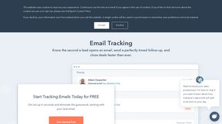Start Email Tracking Today | HubSpot Sales Software