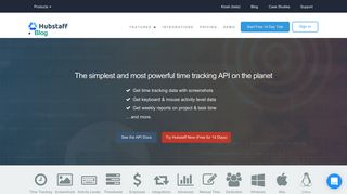 Time Tracking API | Hubstaff