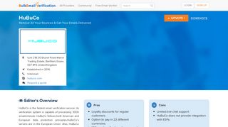 Hubuco Review - Ranked 2nd in Email Verification Accuracy ...