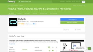 HuBuCo Pricing, Features, Reviews & Comparison of Alternatives ...