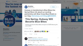 Bluebikes on Twitter: 