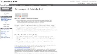 HBC Credit Card - Hudson's Bay Company