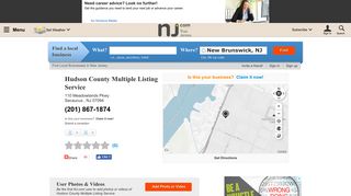 Hudson County Multiple Listing Service - New Jersey Business ...